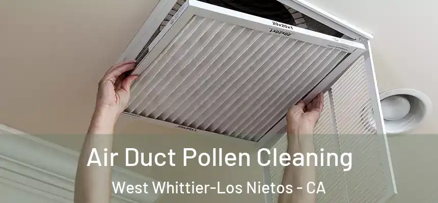 Air Duct Pollen Cleaning West Whittier-Los Nietos - CA